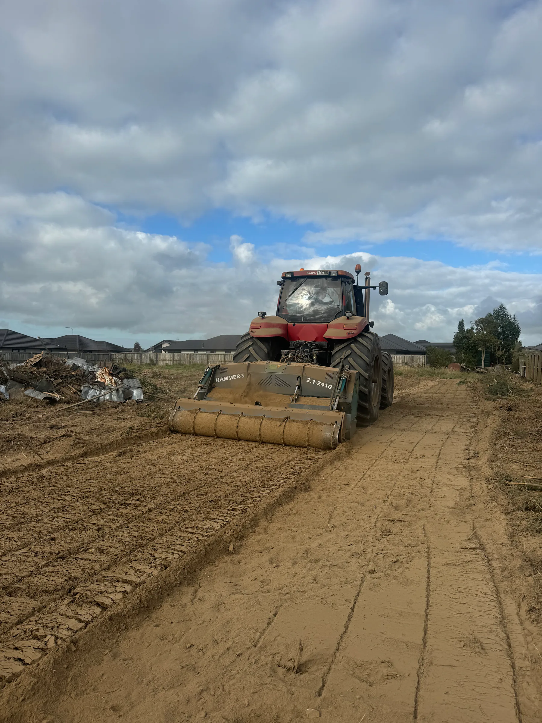 Mulching services and equipment